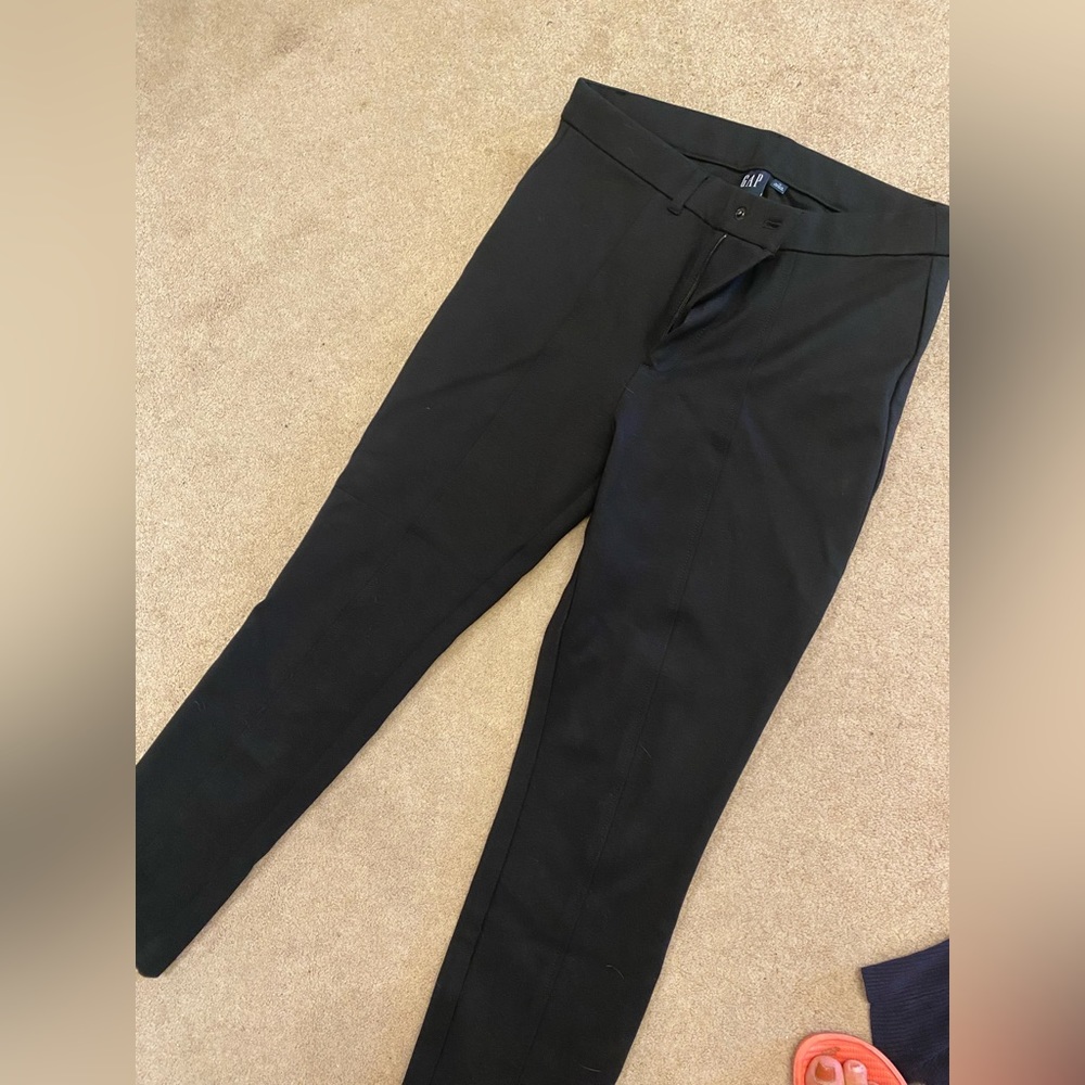 Gap skinny high rise ponte pants